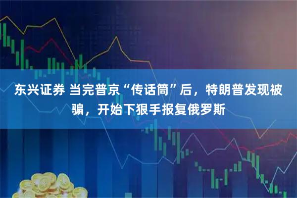 东兴证券 当完普京“传话筒”后，特朗普发现被骗，开始下狠手报复俄罗斯